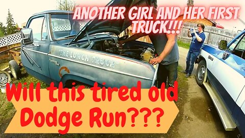 Her First Truck!!! But Will it Run!?!?!?