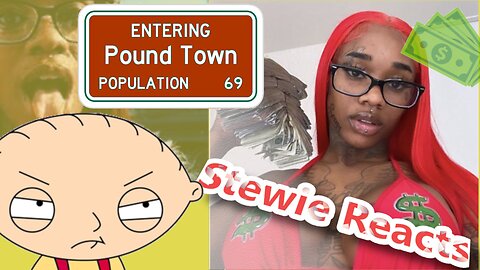 Stewie Griffin Reacts To Sexyy Red & Nicki Minaj - Pound Town