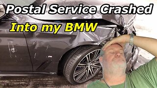 Post Office Crashes Into My BMW 🥲