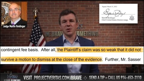 Judge Orders Woman Who Sued Project Veritas & Wanted To Take Out O’Keefe To Pay Their Legal Costs
