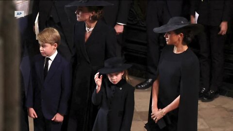 Today's Talker: Princess Charlotte's darling outfit during Queen's funeral