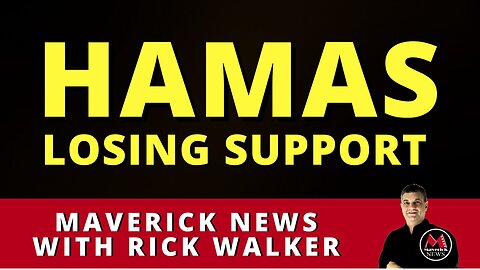 Hamas Losing Support ( New Poll ) | Maverick News Live with Rick Walker