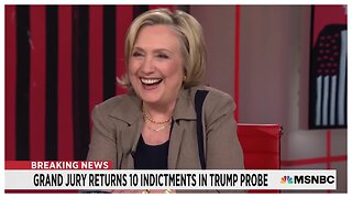Hilarious Hillary Clinton talks Trump's Indictments and 'Election Integrity' with Rachel Maddow MIX