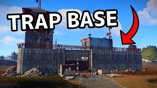 I Turned Outpost Into a Trap Base - Rust