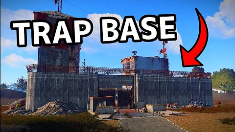 I Turned Outpost Into a Trap Base - Rust
