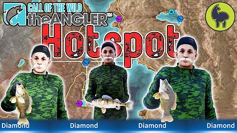 Diamond Yellow Perch/ Green Sunfish HOTSPOT | Call of the Wild: The Angler (PS5 4K)