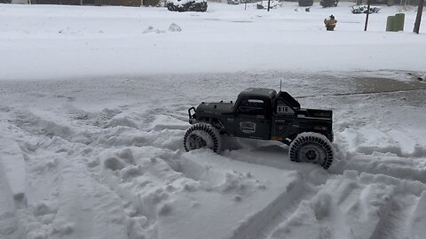 Element Ecto RC trail truck snow fun