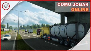 Euro Truck Simulator 2, Como Jogar Online - Gameplay PT-BR
