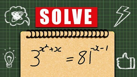 How to solve exponential equations with the same base