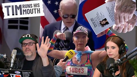 LIVE: Trans Runner beats 14,000 women, Biden pre-screens questions and KJP nonsense