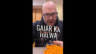 First Time Trying Gajar ka Halwa! 🥕 | Hilarious Taste Test & Reactions!