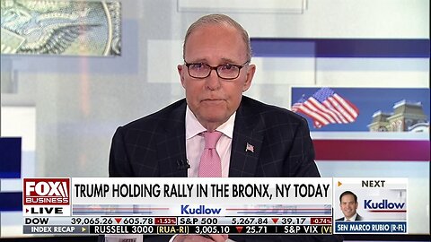 Larry Kudlow: Trump Vows To Revitalize The Cities