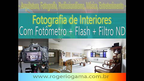 Fotografia Interiores + Fotometro + Flash + Filtro ND #fotografiaimobiliaria #fotografiadeinteiores