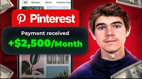 Turning Pinterest and Ai into a $2,500/Month Side Hustle