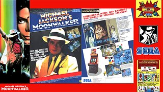 Michael Jackson - Moonwalker (Arcade) Round 3 - Night Street (Co-Op)