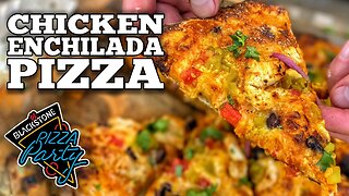 Chicken Enchilada Pizza | Pizza Party | Blackstone Pizza Oven