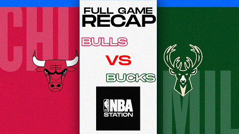Milwaukee Bucks vs Chicago Bulls Game Recap Highlights | Oct 8 | 2023-24 NBA Preseason #nba #recap