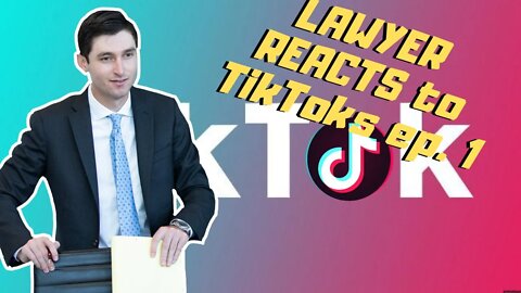 REAL Lawyer REACTS to TikToks ep. 1