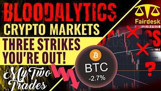 EMERGENCY STREAM: BRACE FOR IMPACT! Bitcoin CRACKS Key Levels (Three Strikes & You're Out!)