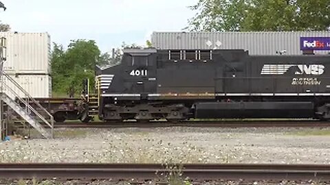 Norfolk Southern Train Meet from Berea, Ohio September 3, 2022