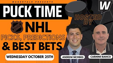 NHL Predictions, Picks & Odds | Washington Capitals vs New Jersey Devils | PuckTime Oct 25