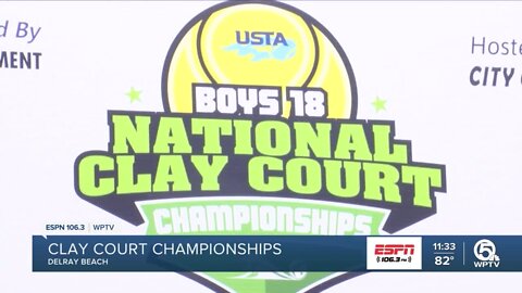 Boys 18 National Clay Court Championship in Delray