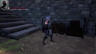 2020 Unreal 424 3 Medieval castle wall and Manor Test part 2 fixed stairs