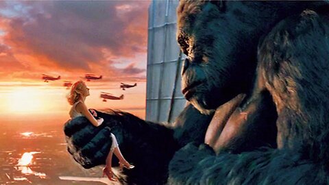 Kong Climbs the Empire State Building Scene - King Kong (2005) Movie CLIP [1080p HD]