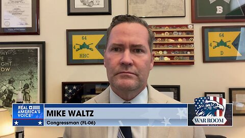 Rep. Michael Waltz: US Can Only Maintain Advantage Over China For 2 More Years.