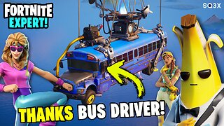 How to THANK the Bus Driver in Fortnite 🔥 FORTNITE EXPERT [4K]