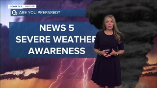 Power of 5 Severe Weather Awareness Month: Getting ready for severe storms