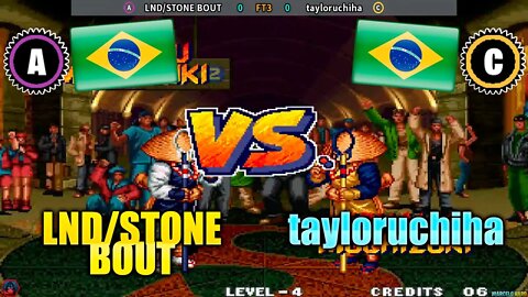 Real Bout Fatal Fury (LND/STONE BOUT Vs. tayloruchiha) [Brazil Vs. Brazil]