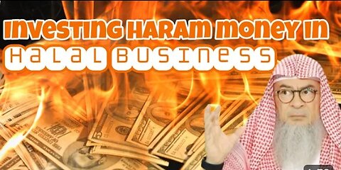 Rolling on Investing haram money on halal business or project