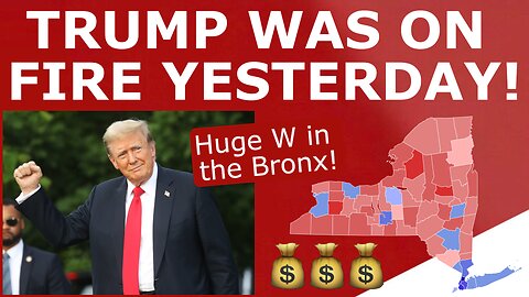 Trump's Bronx Rally & Fundraisers Were a HUGE Success!