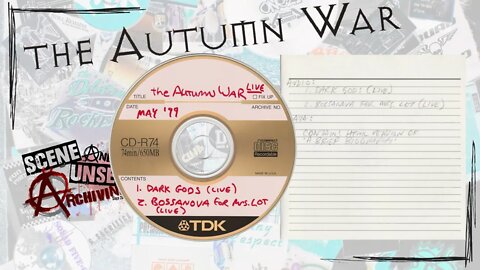 Autumn War 💿 Live Demo (May 1999 CD).