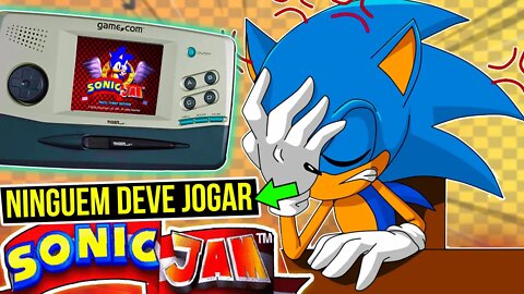 SONIC JAM GAME.COM o jogo do SONIC que VOCE NÃO MERECE JOGAR