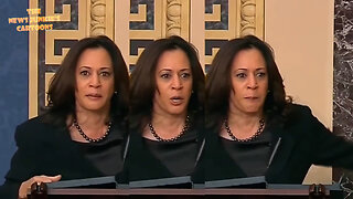 Kamala drills a hole in your brain by repeated nonsense.