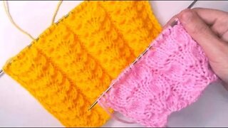 🧶PERFECT 💯👌very easy knitting baby blanket model