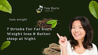 7 Drinks for Fat burn Weight loss & Better sleep at Night | Stress Relieve Natural Homemade Drinks