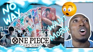 One Piece Trading Card Game Official Tournament Promotional Trailer REACTION By An Animator/Artist