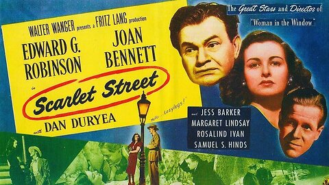 Scarlet Street (1945) | Full Movie | Fritz Lang