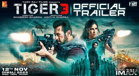 Tiger 3 Trailer _ Salman Khan_ Katrina Kaif_ Emraan Hashmi _