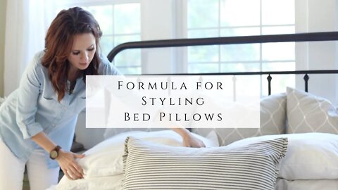 Formula for Styling Bed Pillows