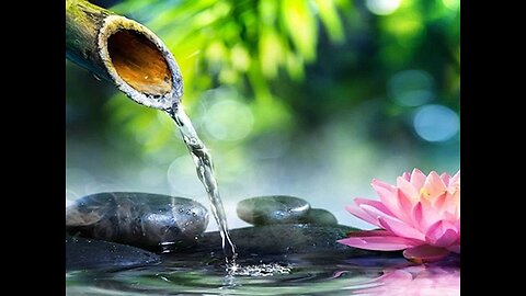 1 Hour Relaxing Music With Water Sounds Meditation