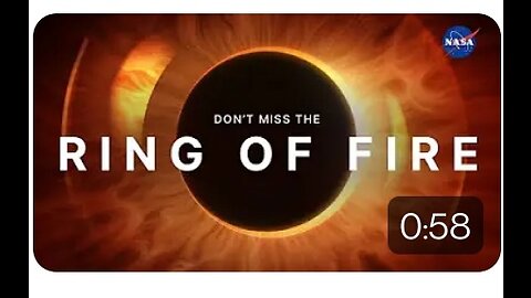 Watch the "Ring of Fire" Solar Eclipse (NASA Broadcast Trailer)