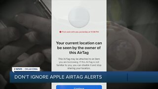 Don't Ignore Apple Airtag Alerts