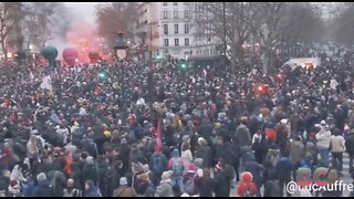 France strikes: One million protest against Macron's rise in retirement age