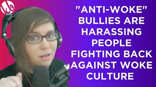 A message for "anti-woke" influencers who are harassing people fighting back against woke culture