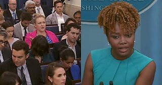 Reporter Asks About WH COCAINE, Press Secretary SNAPS