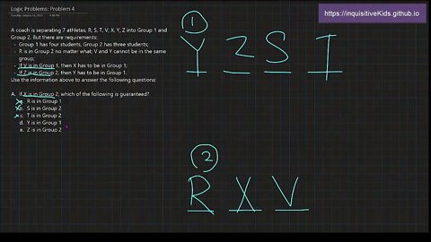 Logic Problems: Problem 4